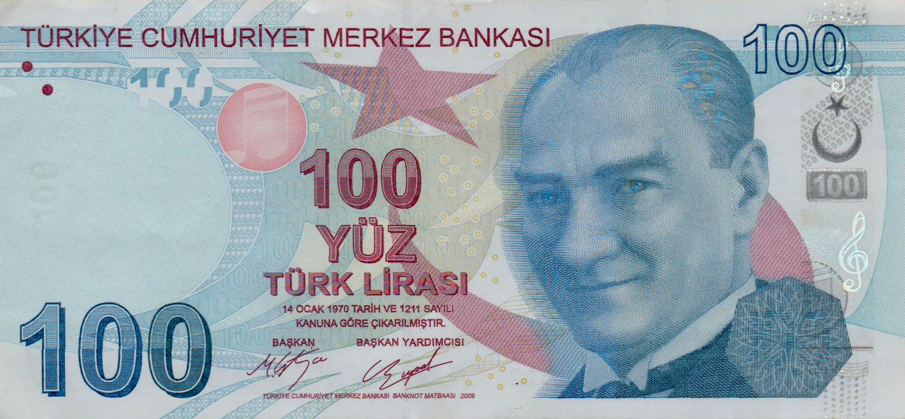 Turkey 100 2021 UNC P-226/d